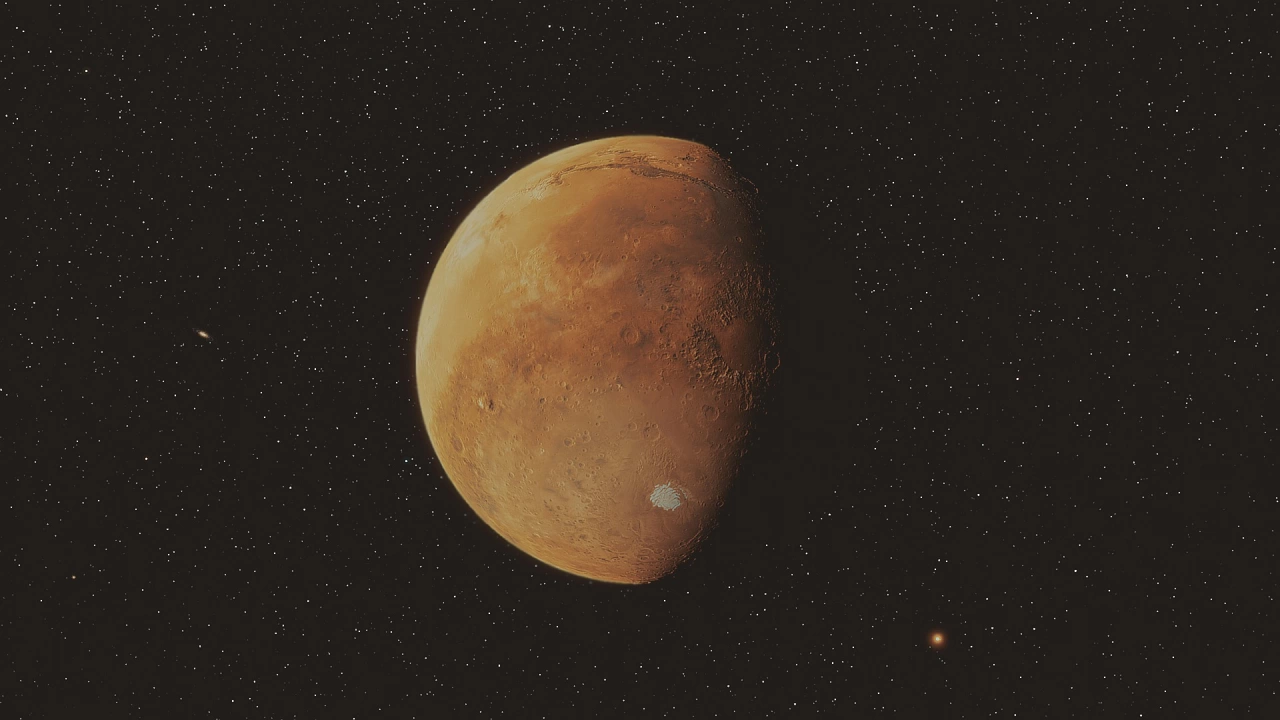 Студената атмосфера на Марс може да е допринесла за изпаряването