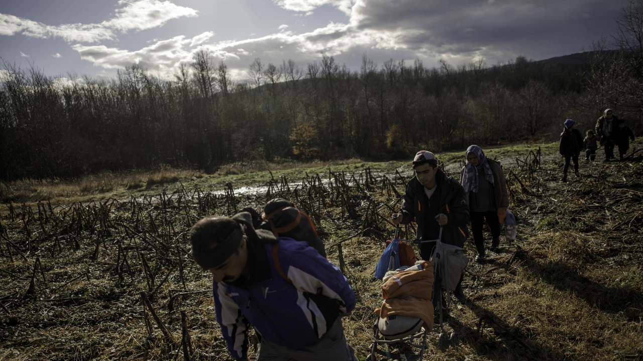 Словенската полиция е заловила общо 15 590 нелегални мигранти в