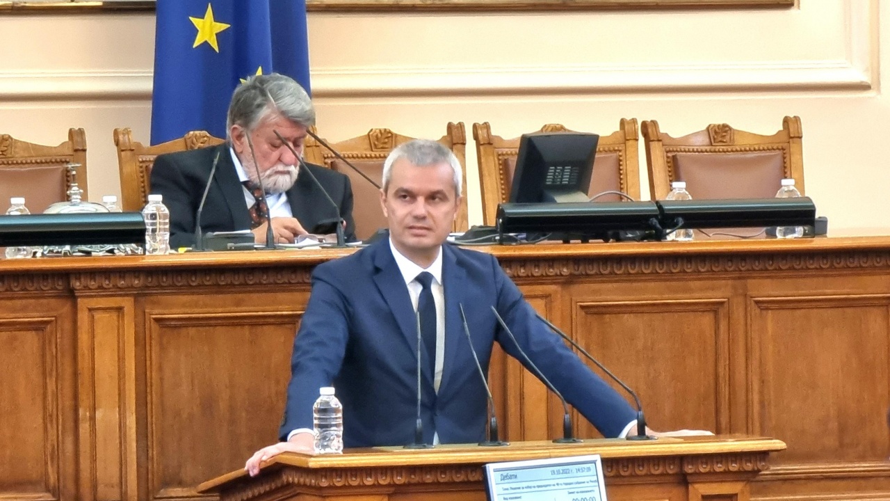 Костадин Костадинов: Българският народ произнесе присъда на своята държава