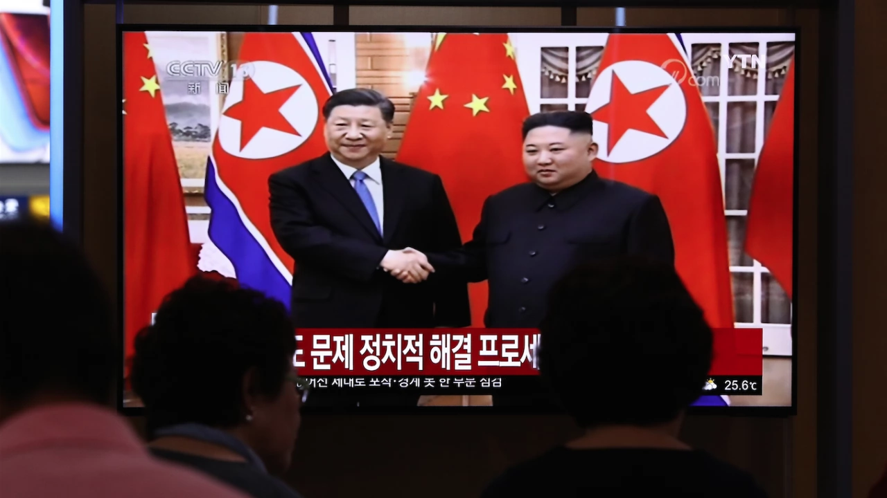 Севернокорейският държавен ръководител поздрави китайския президент Си Цзинпин за преизбирането