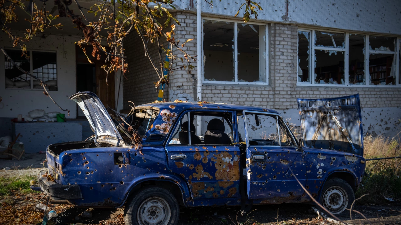 Украинска страна съобщи днес за руски обстрел срещу сгради на