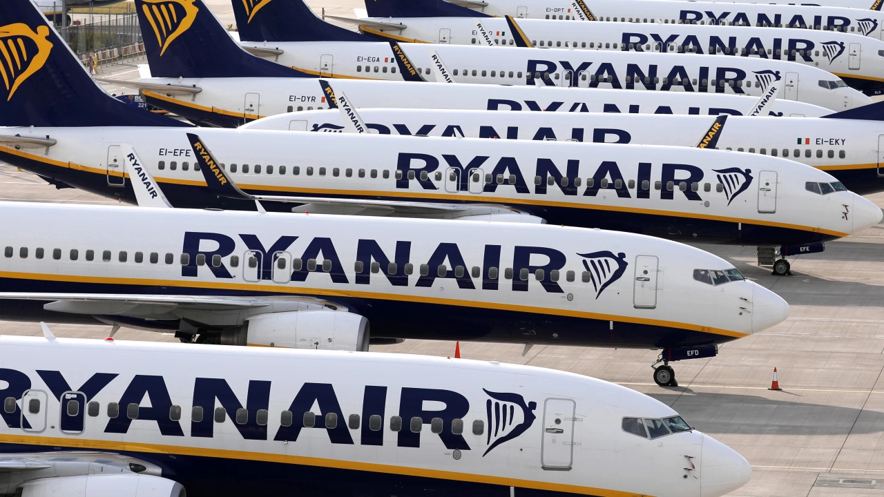 Нискотарифната авиокомпания Райънеър Ryanair обяви че е постигнала рекордна печалба