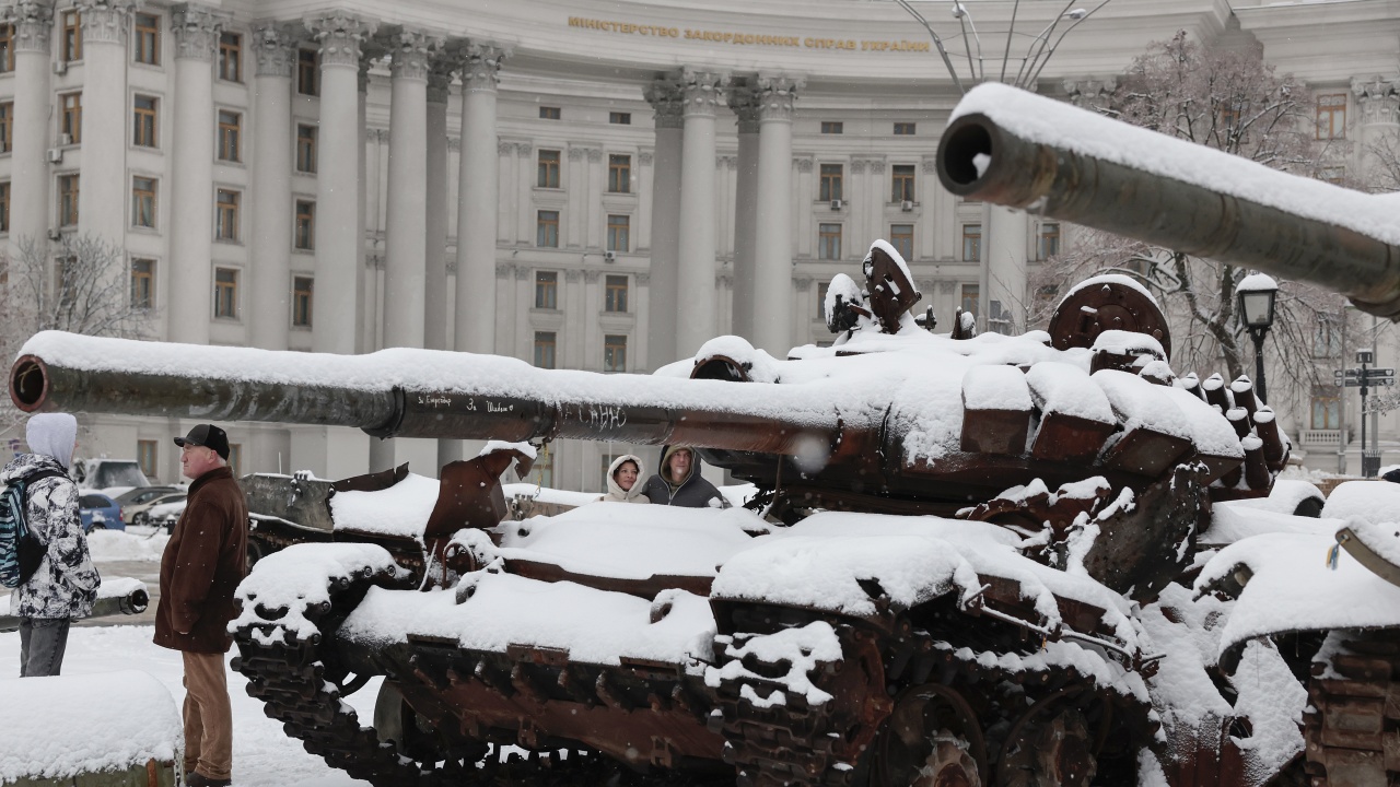 Обилни снеговалежи се очакват от днес в Киев, като денем