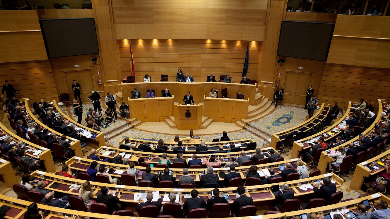Конгресът на депутатите долната камара на испанския парламент одобри държавния