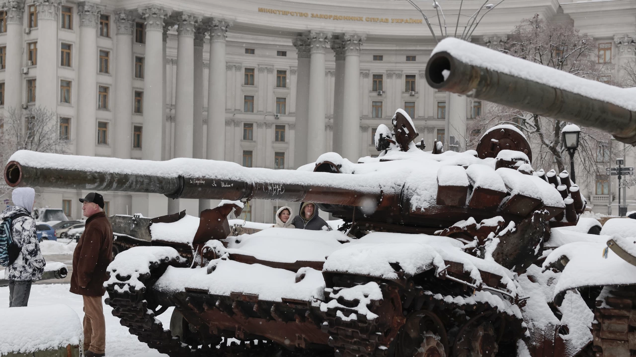 Обилни снеговалежи се очакват от днес в Киев като денем