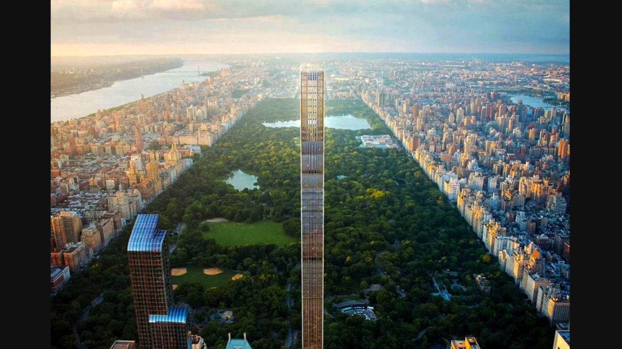 Готов е строежът на най-тънкия небостъргач в света