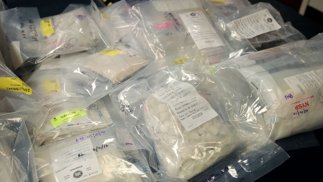 Мексиканската полиция залови 330 килограма таблетки фентанил, укрити в кокосови орехи