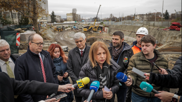 Йорданка Фандъкова: Строителството на метрото през район „Подуяне“ върви по график