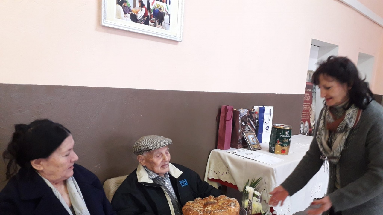 Ветеран от Втората световна война отпразнува 101-вия си рожден ден