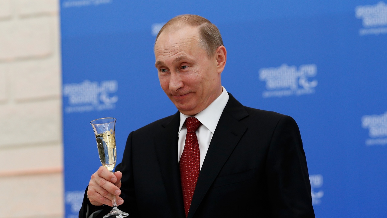 Пияният Путин стана хит в социалните мрежи