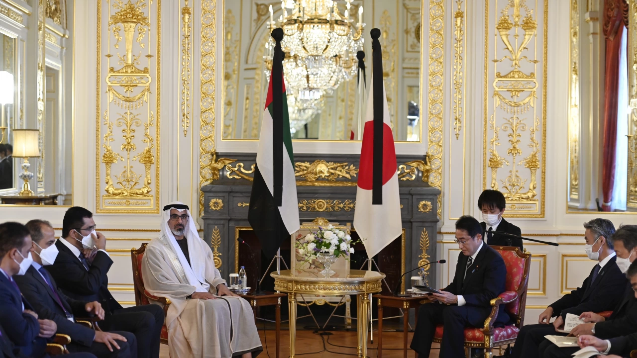 Президентът на Обединените арабски емирства ОАЕ шейх Мохамед бин Зайед