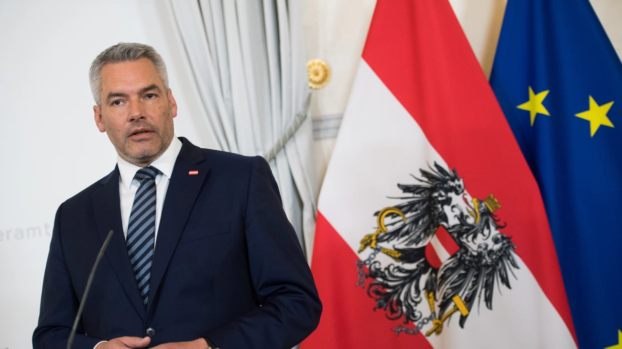 В съобщение за пресата днес австрийският канцлер Карл Нехамер потвърди