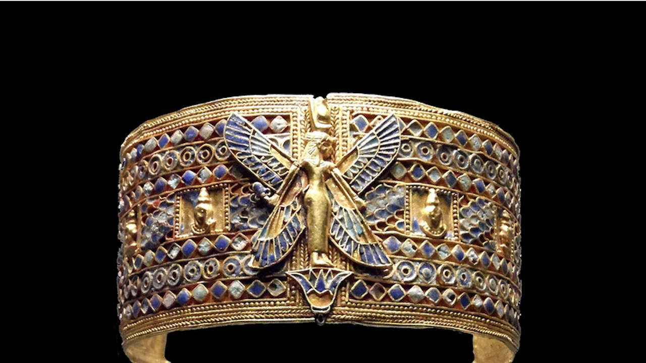 Откриха златни бижута в древноегипетската столица Амарна