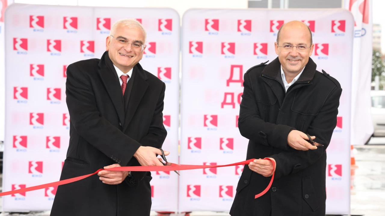 EKO България отвори нова бензиностанция в столицата – на Искърско