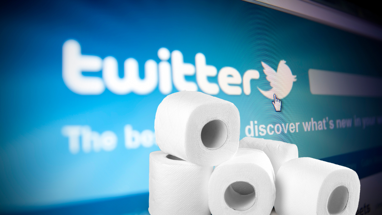 Служителите на Туитър вече ходят на работа с тоалетна хартия