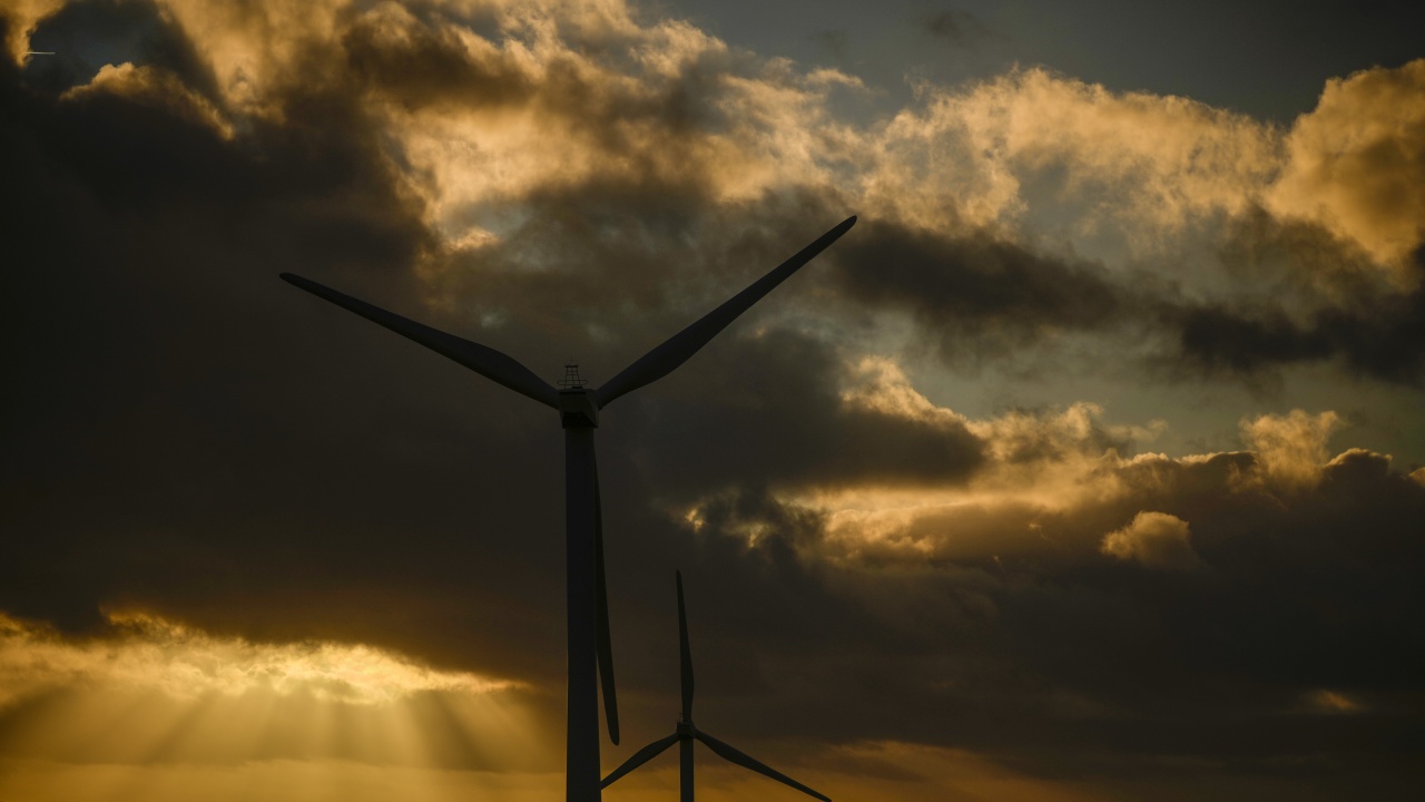Над 29% е делът на електроенергията, произведена от вятърни централи в Европа през последното денонощие