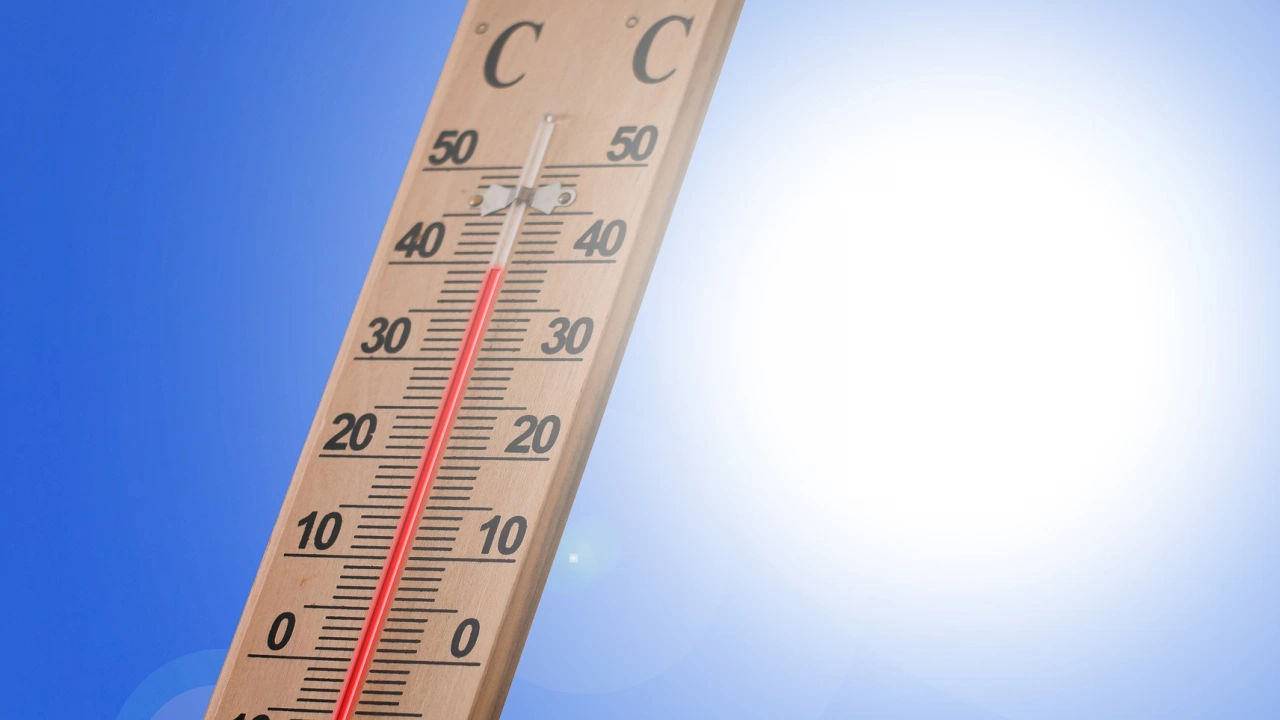 Температурен рекорд е отбелязан в Монтана вчера Към 15 00 часа