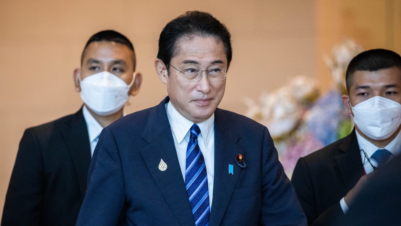 Японският премиер Фумио Кишида е получил покана да посети Украйна