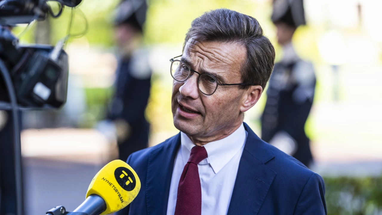Шведският премиер Улф Кристершон заяви днес че за председателството на