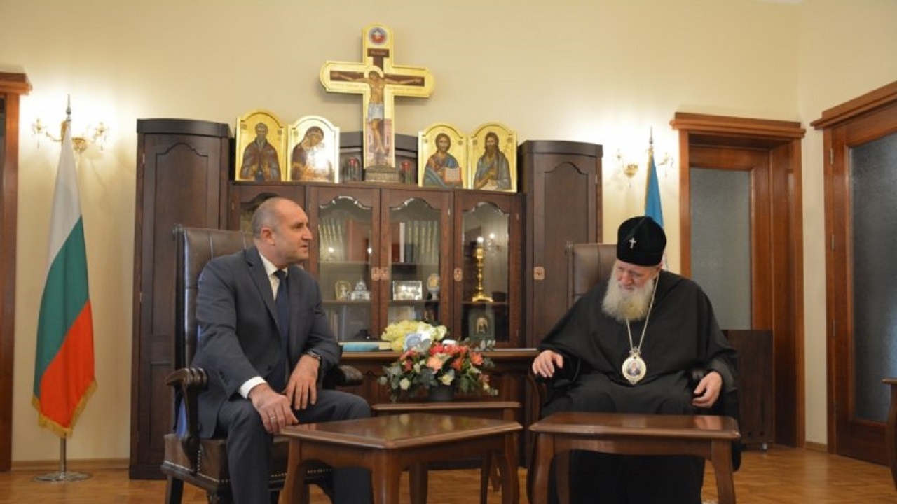Президентът се срещна с българския патриарх Неофит