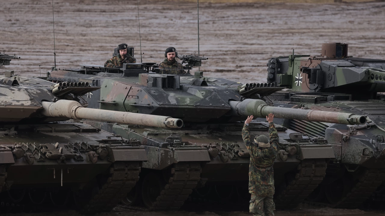 Украинските сили ще се обучават на танкове Леопард 2 в