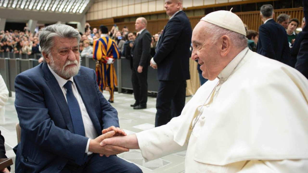 Вежди Рашидов беше приет за лична среща от папа Франциск във Ватикана