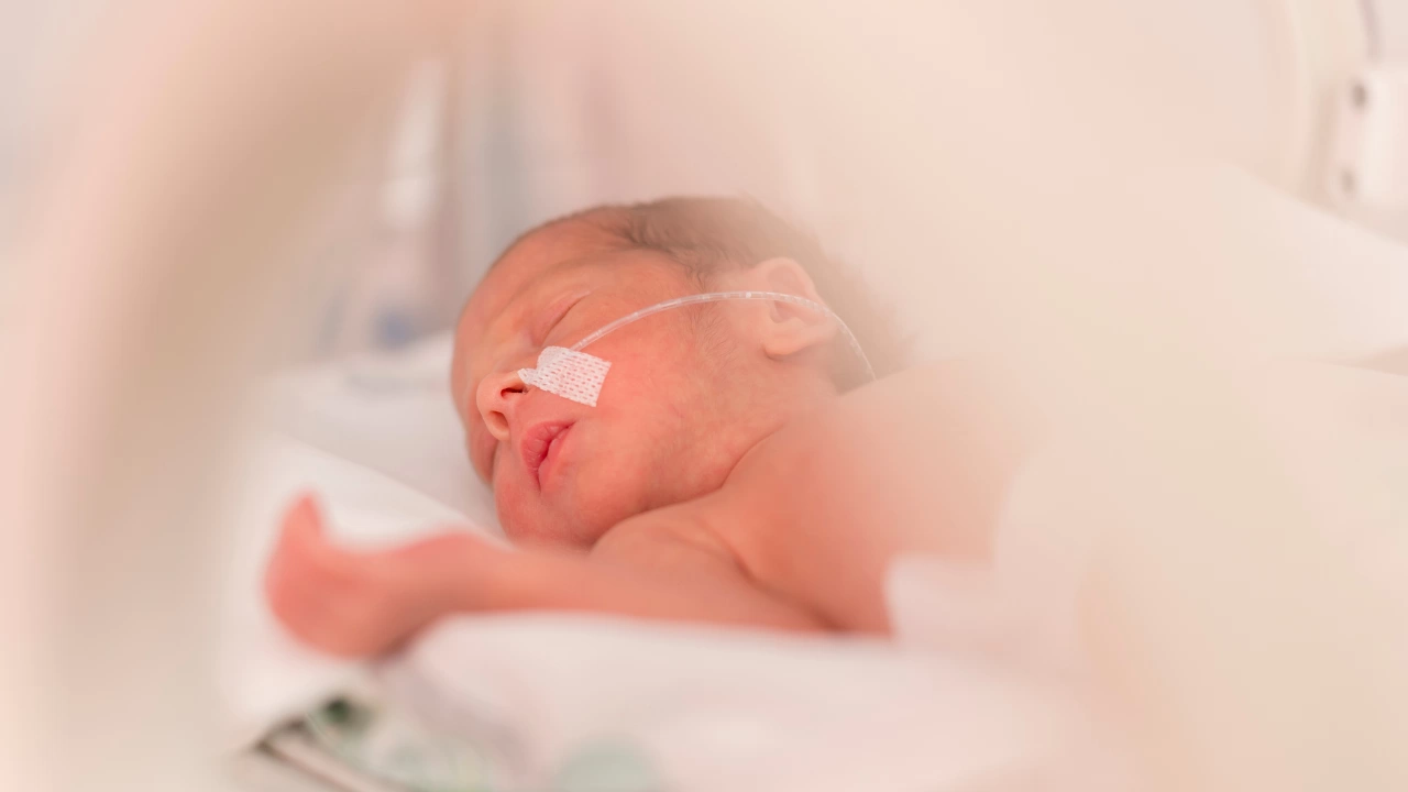 Недоносено бебе с тегло едва 1200 грама се е родило