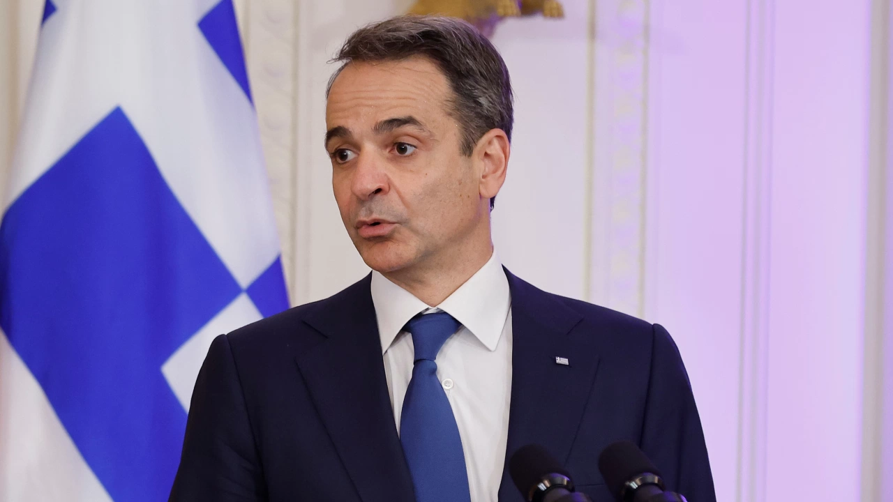 Гръцкият министър председател Кириакос Мицотакис се срещна днес с престолонаследника на