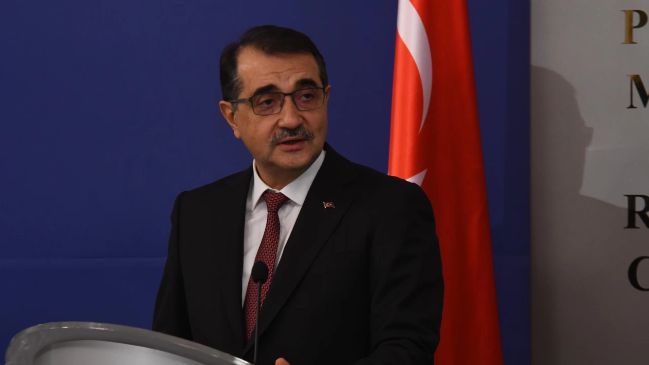 Турският министър на енергетиката Фатих Дьонмез заяви че международният газов