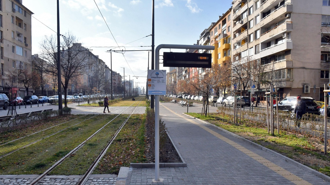 Започна вторият етап от ремонта на трамвайното трасе по линия 5 в София