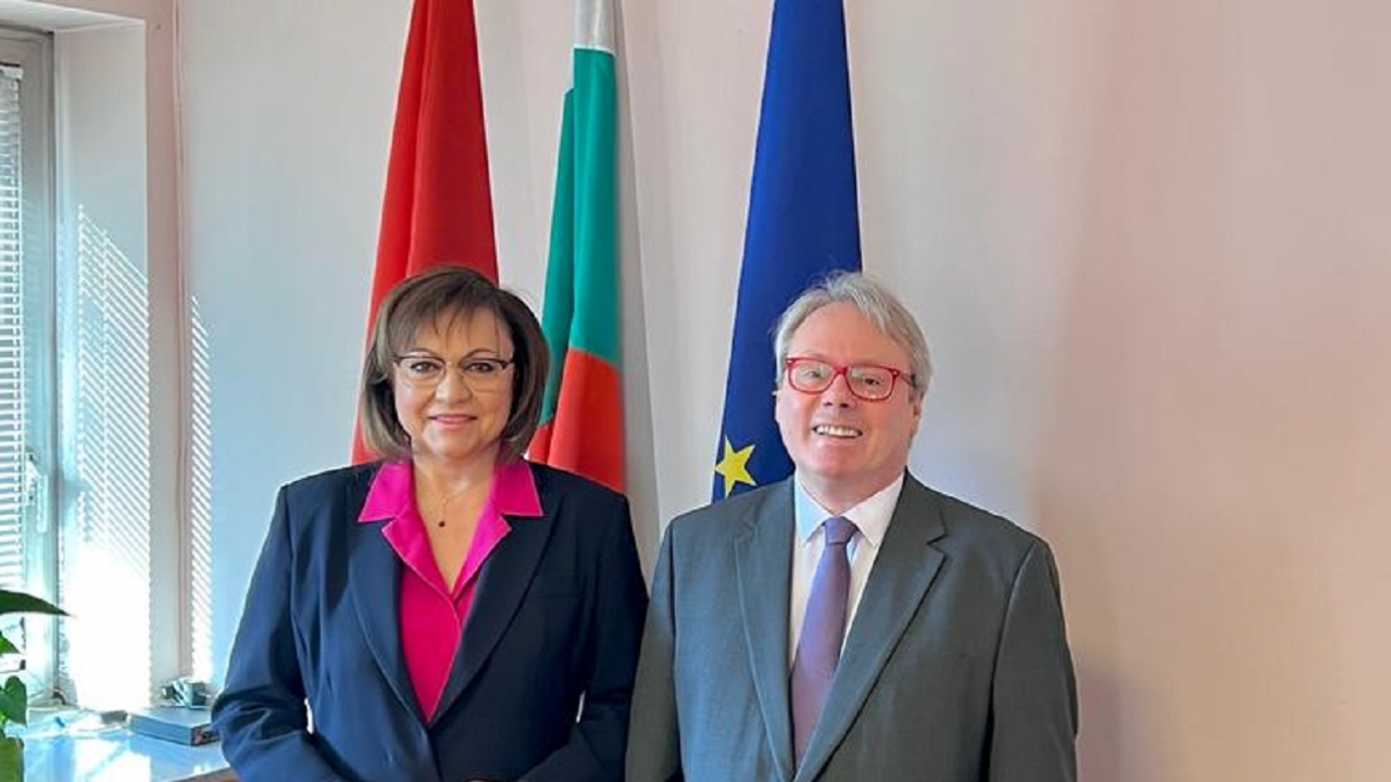 Нинова обсъди с френския посланик важни въпроси от българския и европейския дневен ред