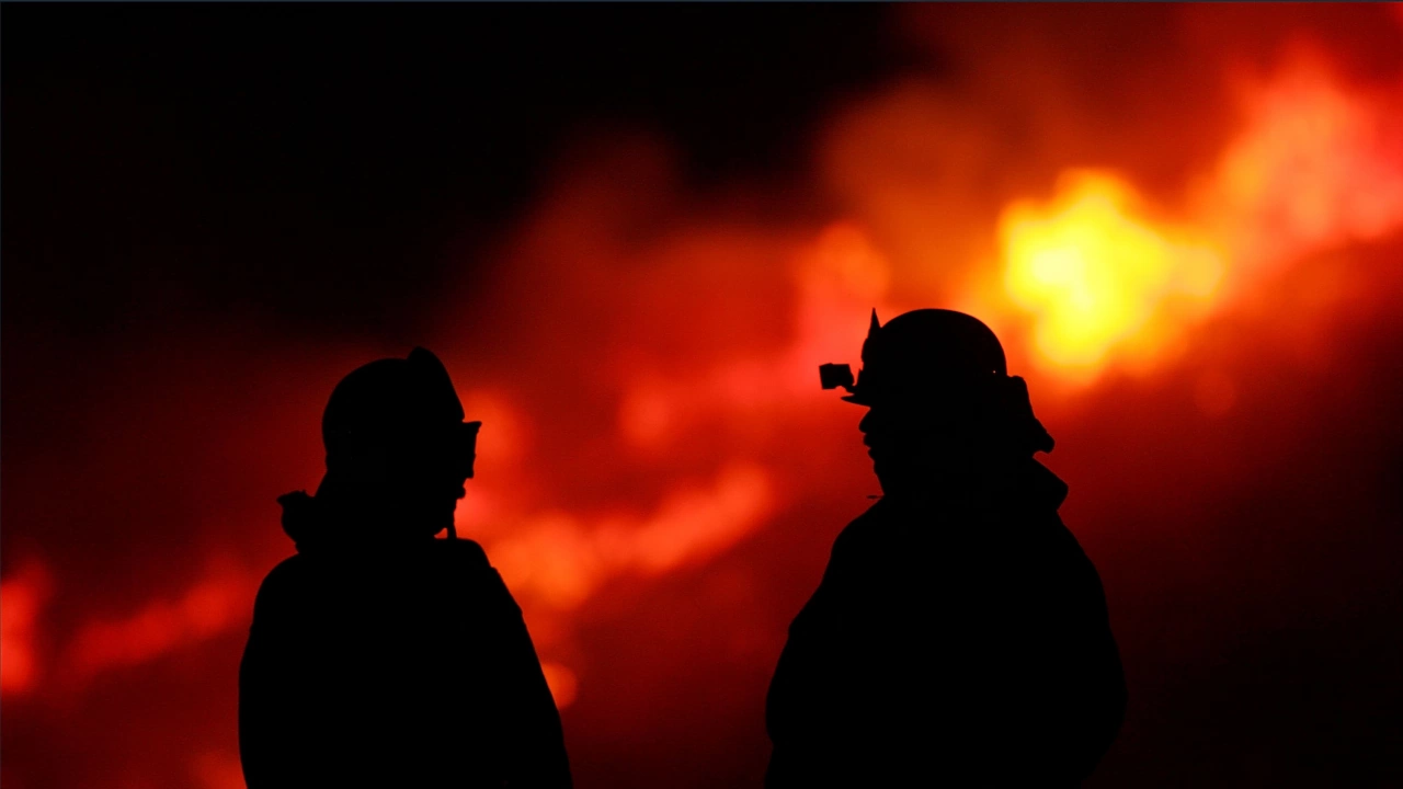 Пожарникарите се борят с десетки бушуващи горски пожари в Чили