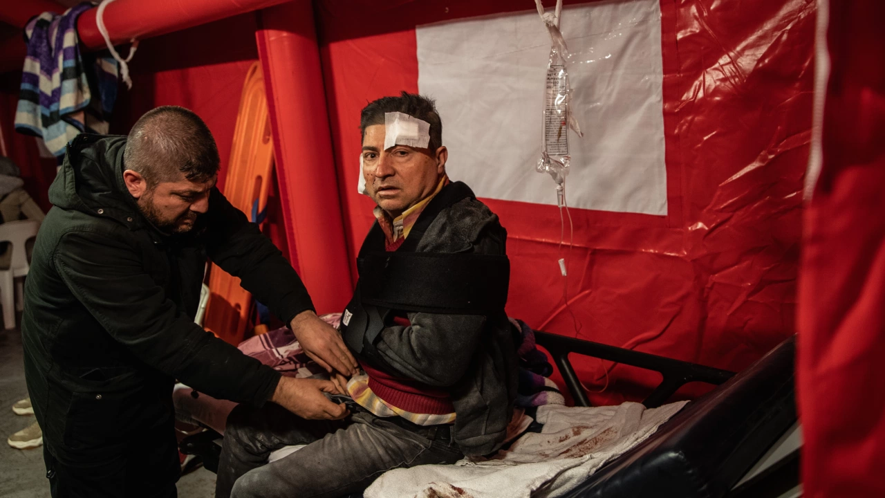 Израелските сили за отбрана са разгърнали полева болница в Турция