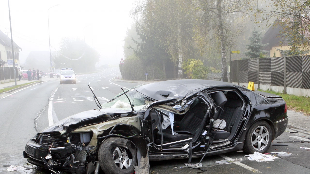 25 годишен шофьор е загинал на място при жестока катастрофа станала