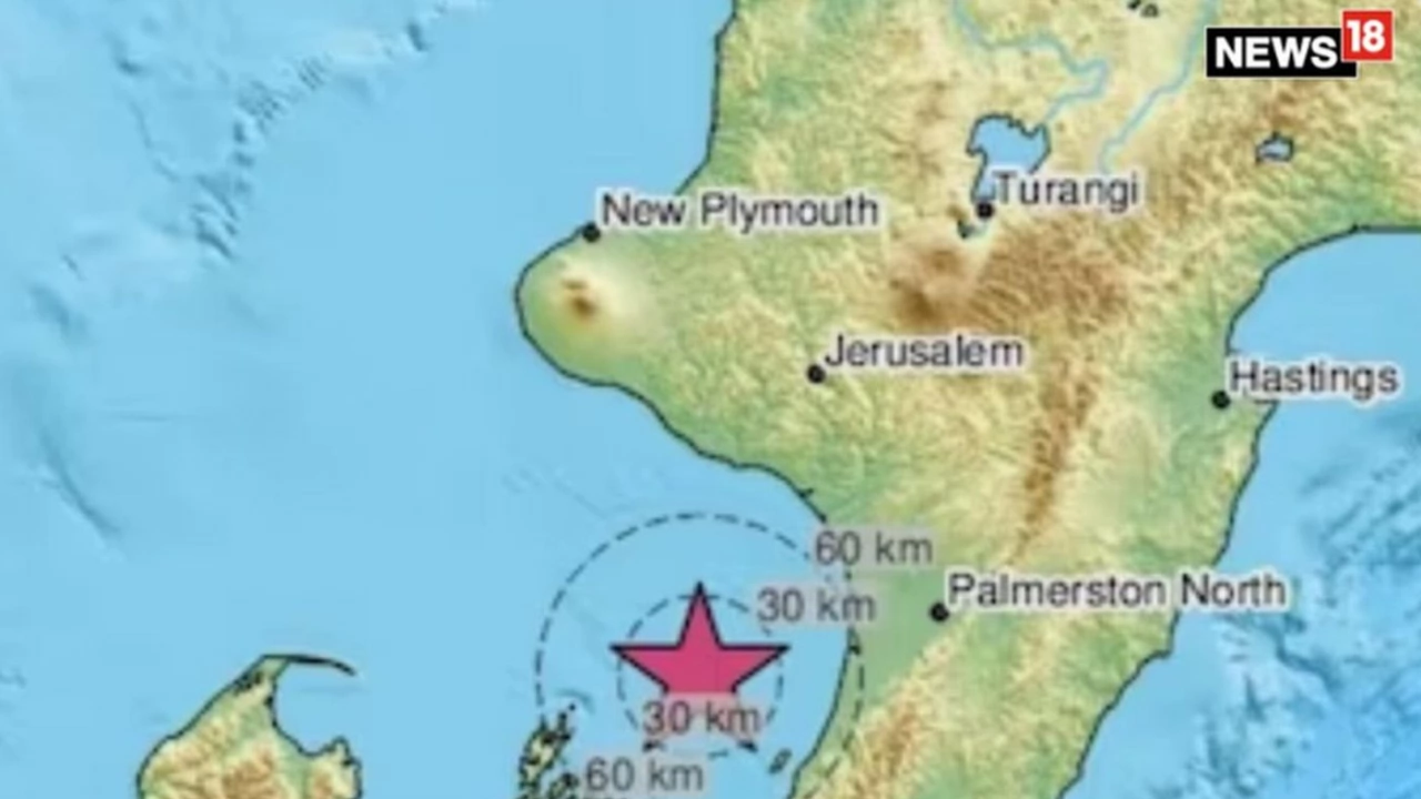 Земетресение с магнитуд 6 1 по скалата на Рихтер разлюля Нова Зеландия  
Трусът