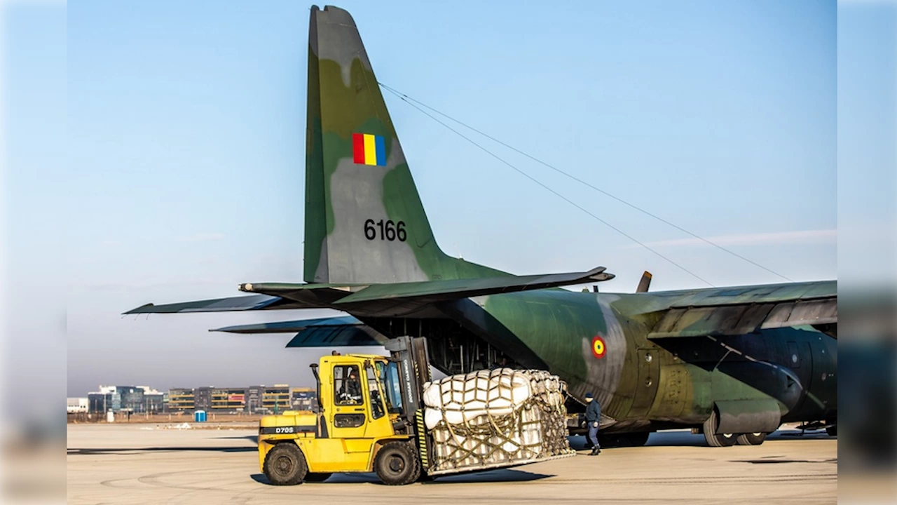 Нова мисия с хуманитарна цел включваща три самолета на румънските