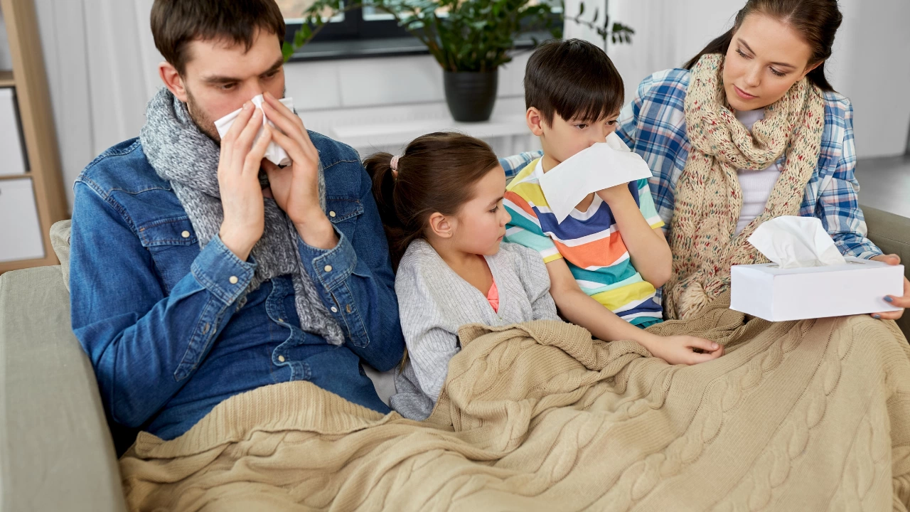 Най висока заболеваемост от грип и остри респираторни заболявания ОРЗ се