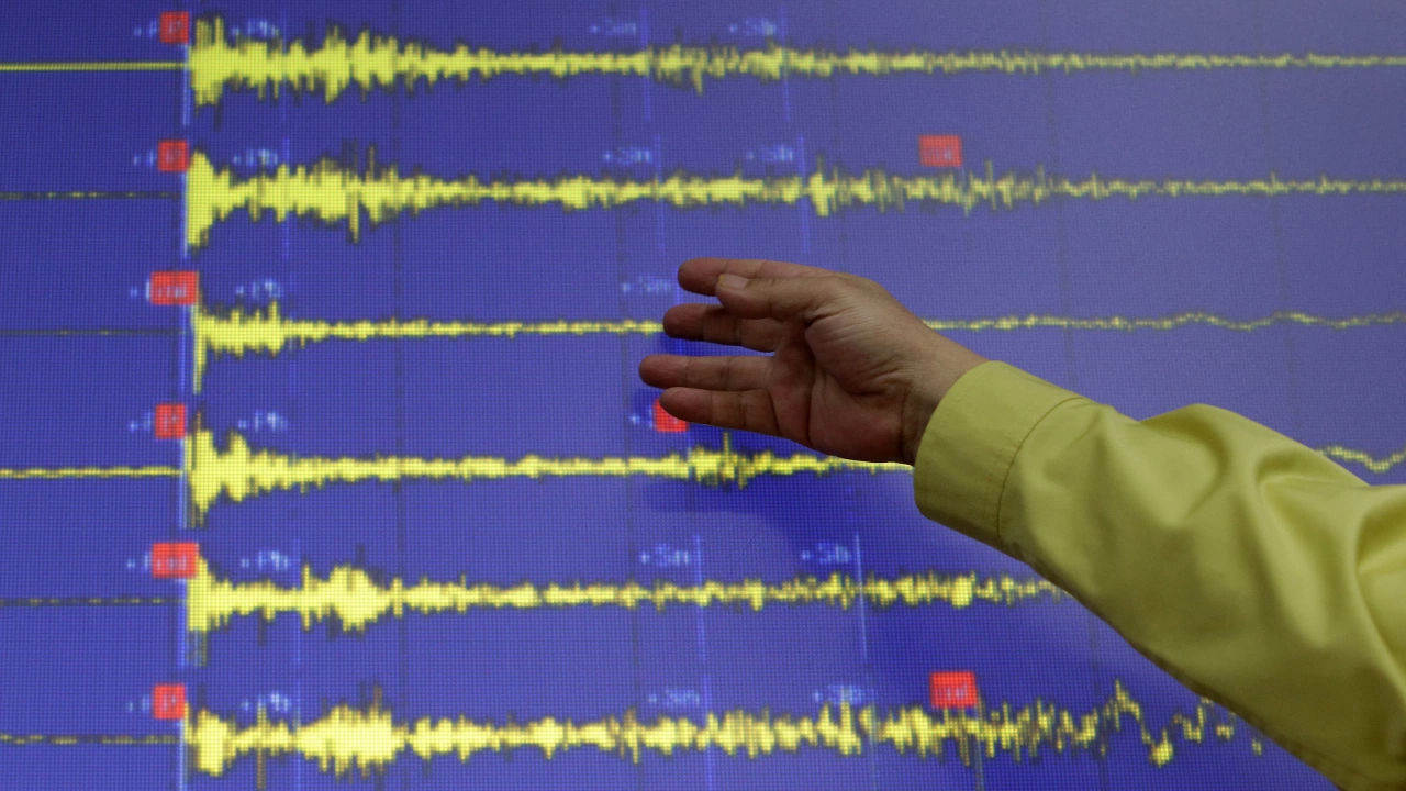 Земетресение с магнитуд 6 8 бе регистрирано в източната част на