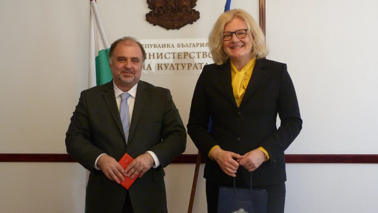 Министърът на културата Найден Тодоров проведе днес среща с Н