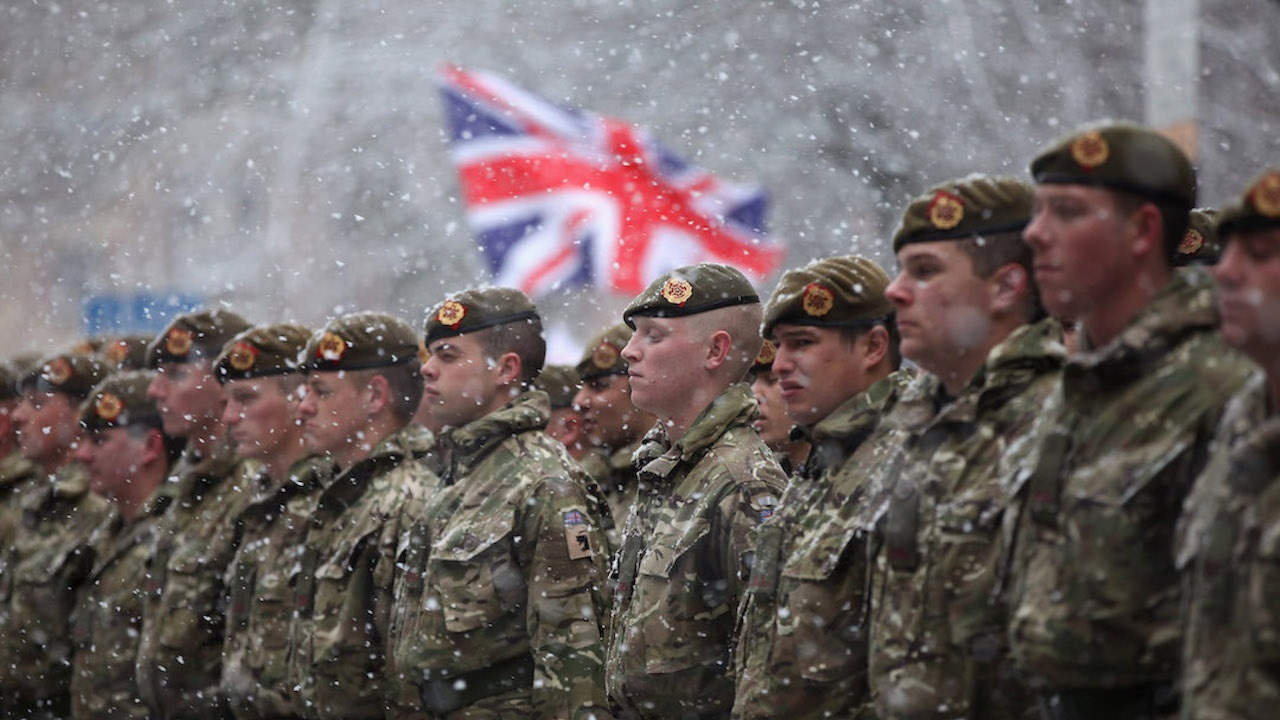 Великобритания разполага своя военна база в Норвегия