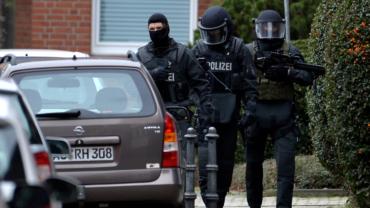 Германската полиция съобщи че е арестувала заподозрян от мъжки пол