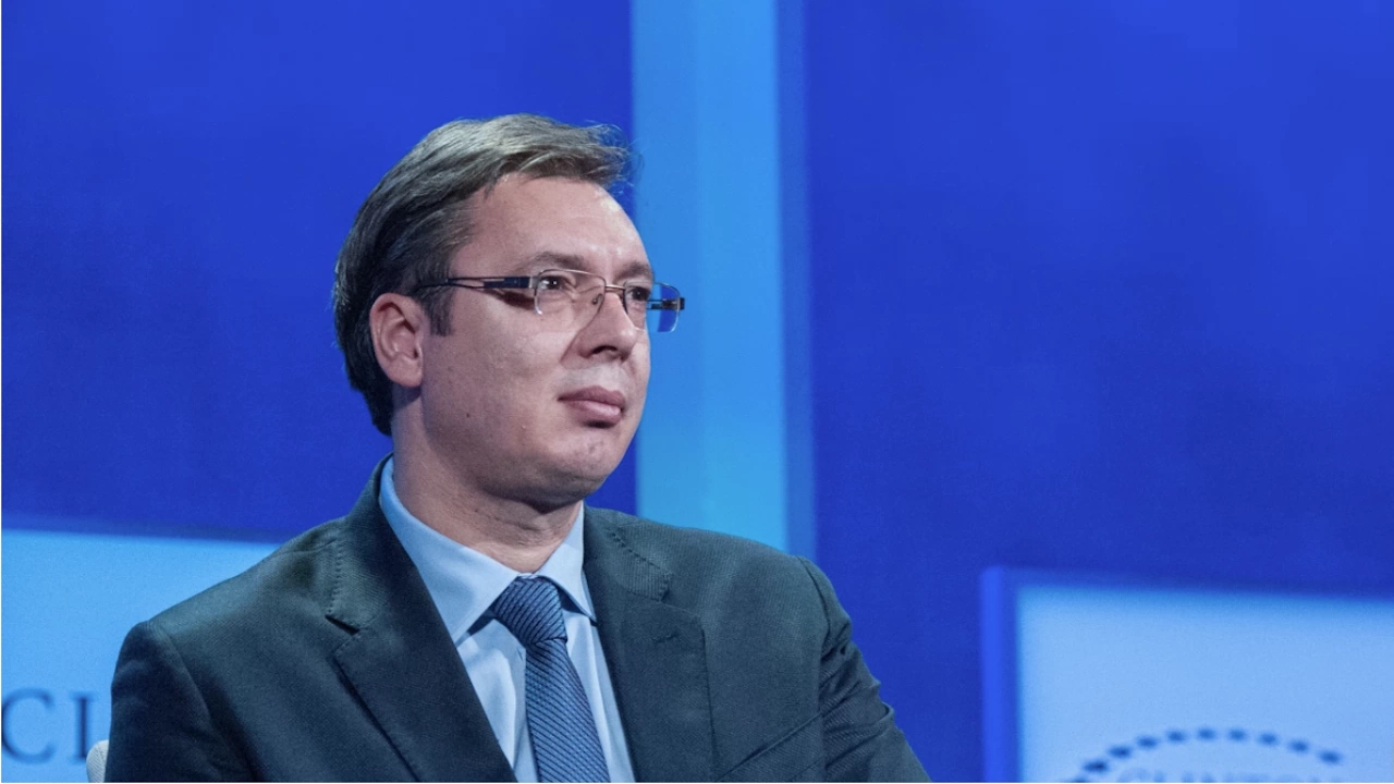 Сръбският президент Александър ВучичАлександър Вучич – сръбски юрист и политик Александър