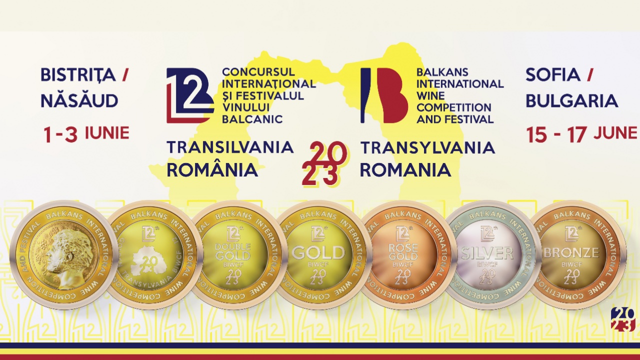 Мистериозната Трансилвания ще бъде домакин на 12-ото издание на Balkans  International Wine Competition 2023 през юни