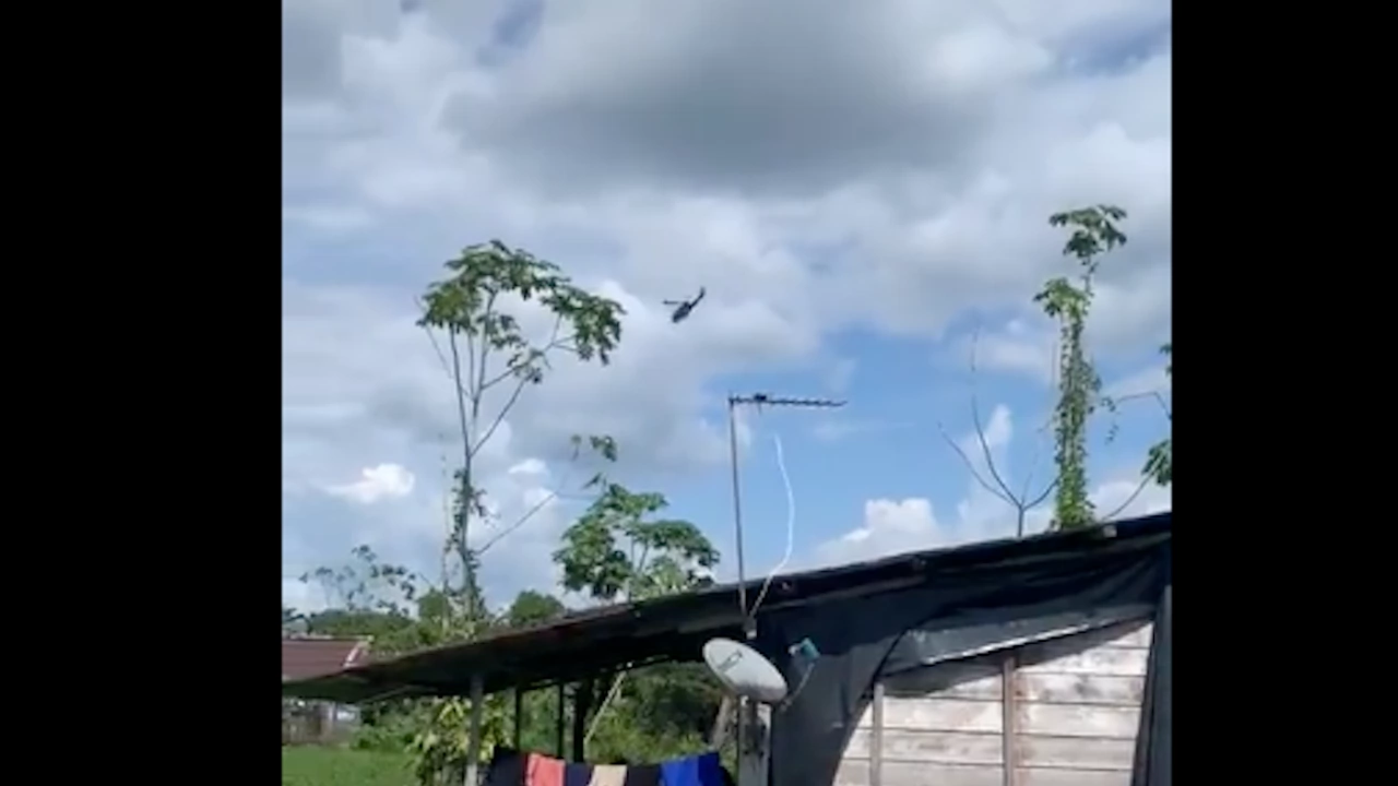 Четирима военни загинаха при катастрофа на хеликоптер в Западна Колумбия