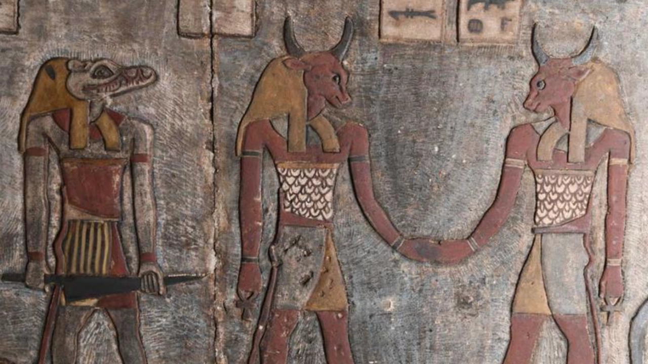 Египетско германска експедиция откри първия изцяло запазен зодиак на тавана