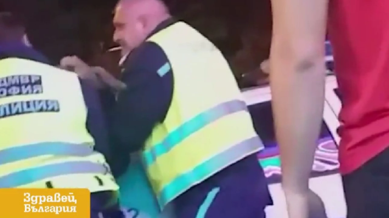 Видео в социалните мрежи показва брутално полицейско насилие на обществено