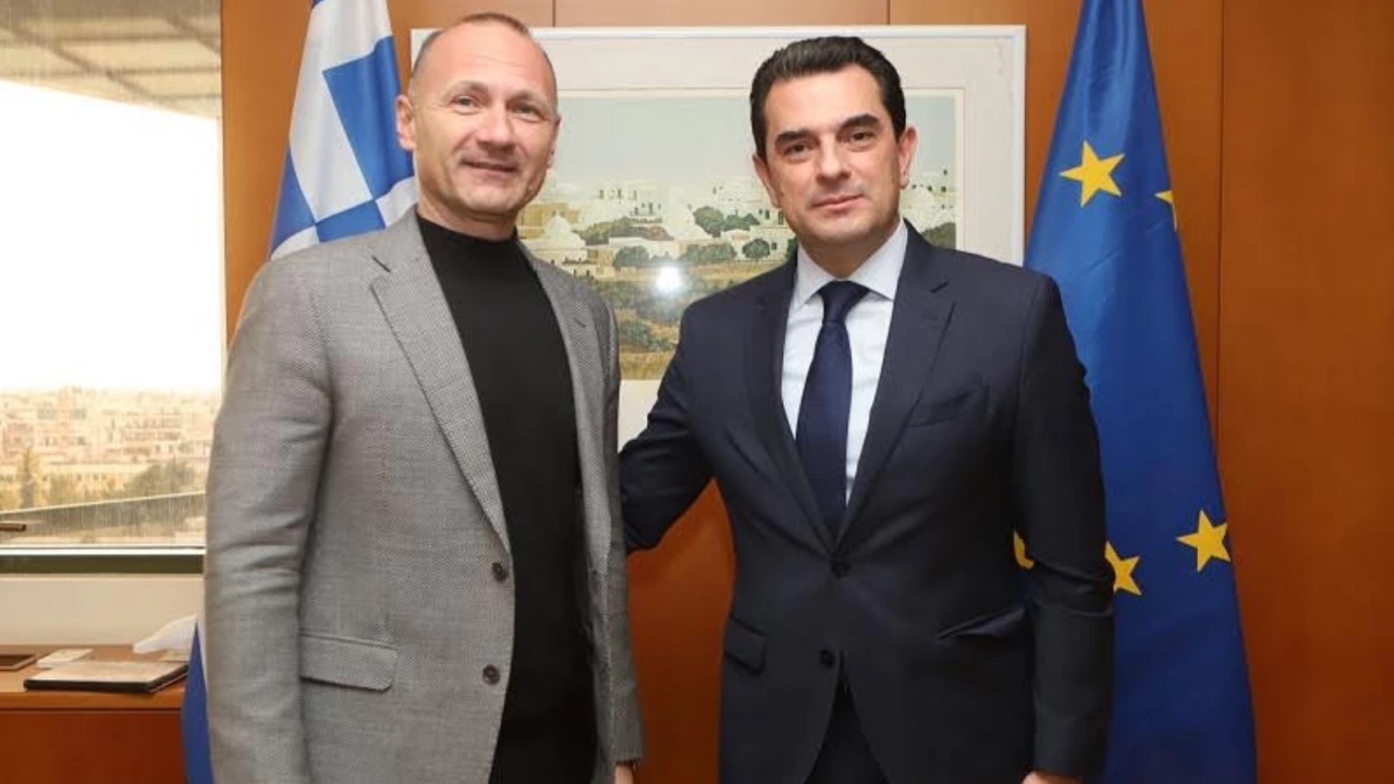 Министрите на енергетиката на България и Гърция и Костас Скрекас