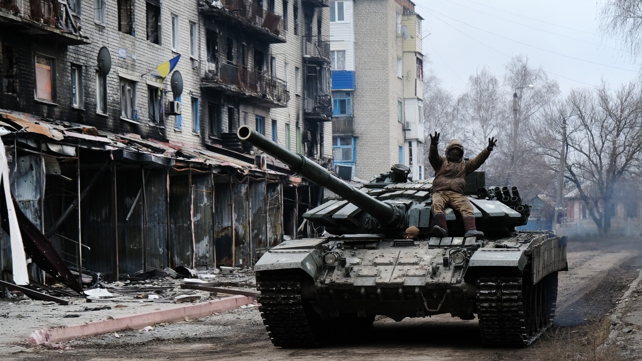 Украинските сили край източния град Бахмут са успели да отблъснат