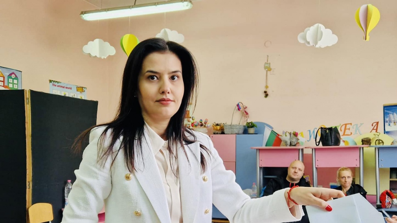 Десислава Трифонова: Гласувах, защото искам да живея в стабилна България!