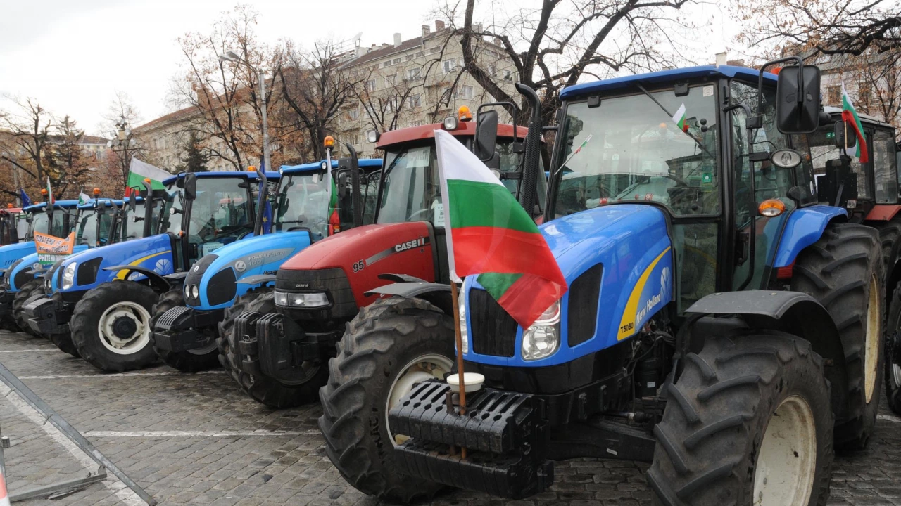 Земеделски производители от област Перник излязоха на протест Недоволството е срещу